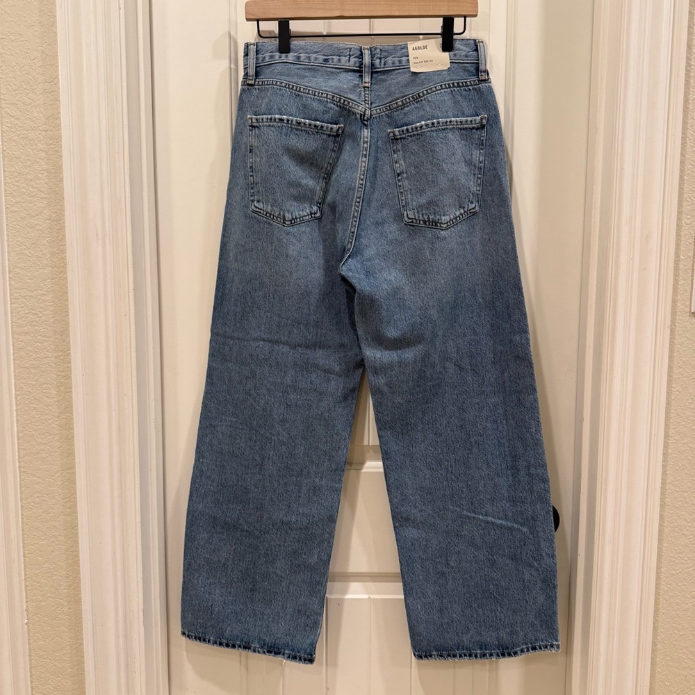 AGOLDE Ren High-Rise Wide-Leg Jeans Disclosure - Picture 3 of 7
